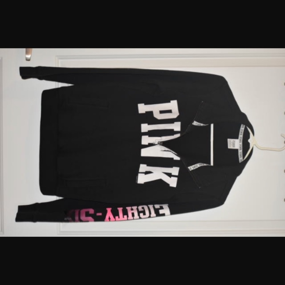 ‼️SALE- Victoria’s Secret PINK quarter-zip -